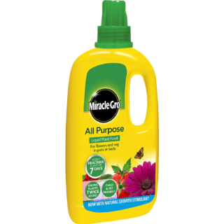MIRACLE GRO ALL PURPOSE CONCENTRATED LIQUID PLANT FOOD 1L