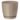 Pot with Saucer – Beige (Latte) – 11cm